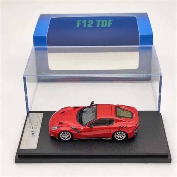 Mô hình xe Ferrari F12 TDF mở được capo tỉ lệ 1:64 Stance Hunter OT64323