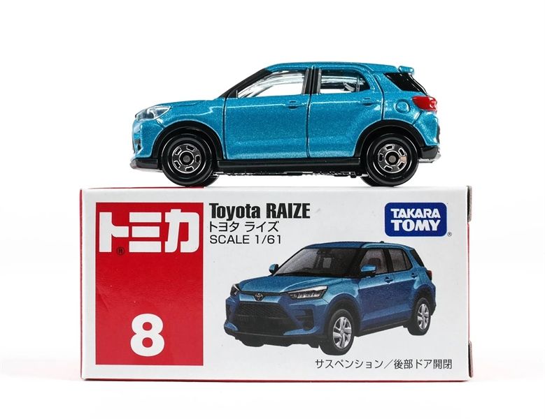 Mô hình xe Toyota Raize tỉ lệ 1:64 Tomica 175346