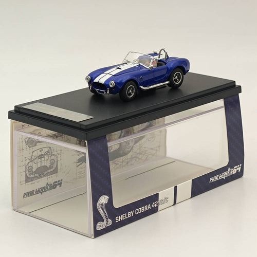 Mô hình xe Ford SHELBY COBRA 427S/C 999pcs mở được capo tỉ lệ 1:64 Fineworks OT64296