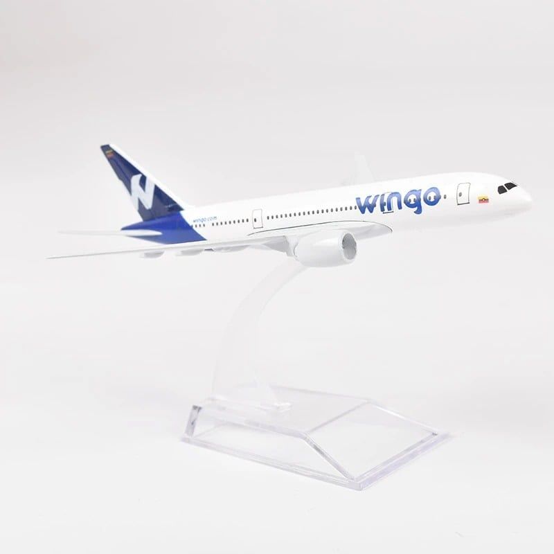 Mô hình máy bay Columbia Wingo Boeing B787 16cm MB16175