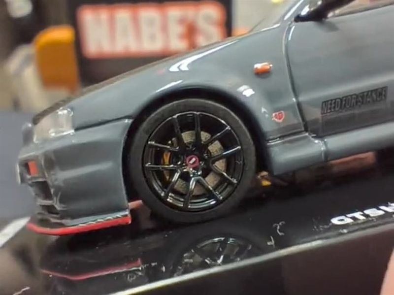 Mô hình xe Nissan BNR34 GT-R500 NAGATA 500 Spec Special Edition | 2025 CHINA GT SHOW tỉ lệ 1:64 Inno64 IN64-R34TS-GTSHOW25