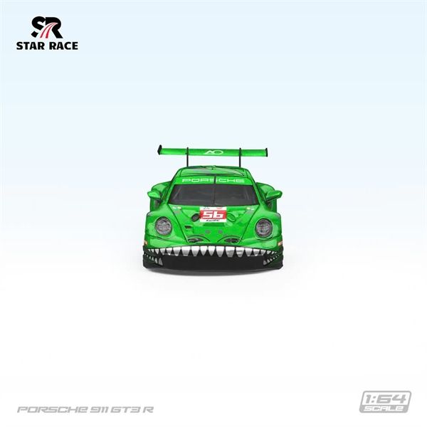 Mô hình xe Porsche 911 GT3 Tyrannosaurus Coating No.56 tỉ lệ 1:64 Star Race SR64019