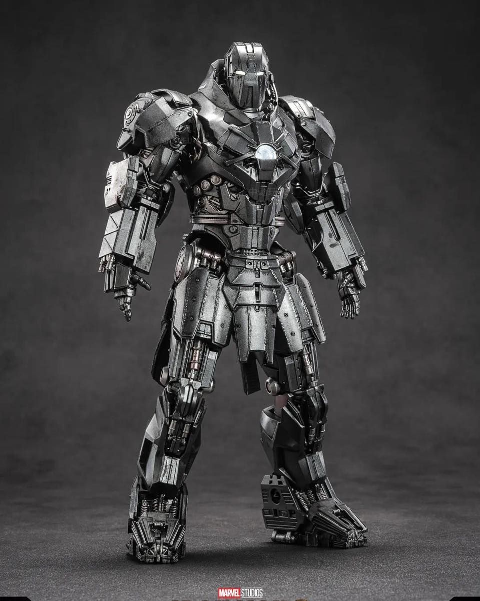Mô hình nhân vật Marvel Whiplash Blacklash Marvel - MK2 có đèn Iron man 2 SHF tỉ lệ 1:10 23CM ZD Toys FG263