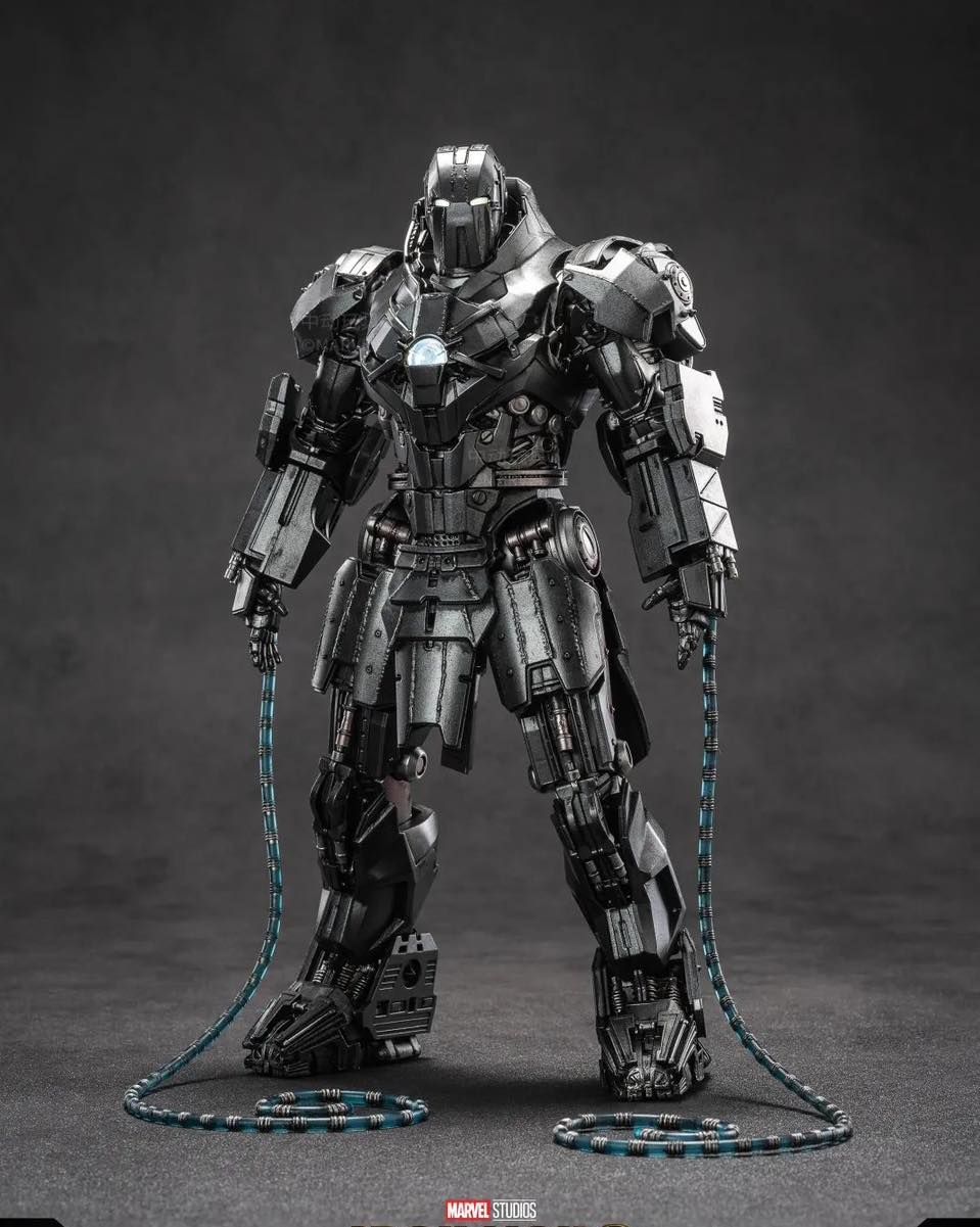 Mô hình nhân vật Marvel Whiplash Blacklash Marvel - MK2 có đèn Iron man 2 SHF tỉ lệ 1:10 23CM ZD Toys FG263
