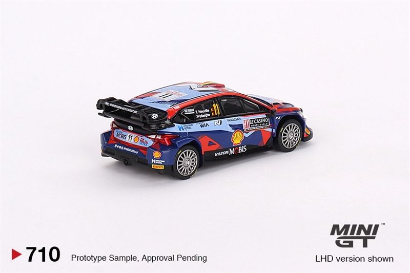 Mô hình xe Huyndai i20 N rally1 2023 tỉ lệ 1:64 MiniGT MGT00710-CH