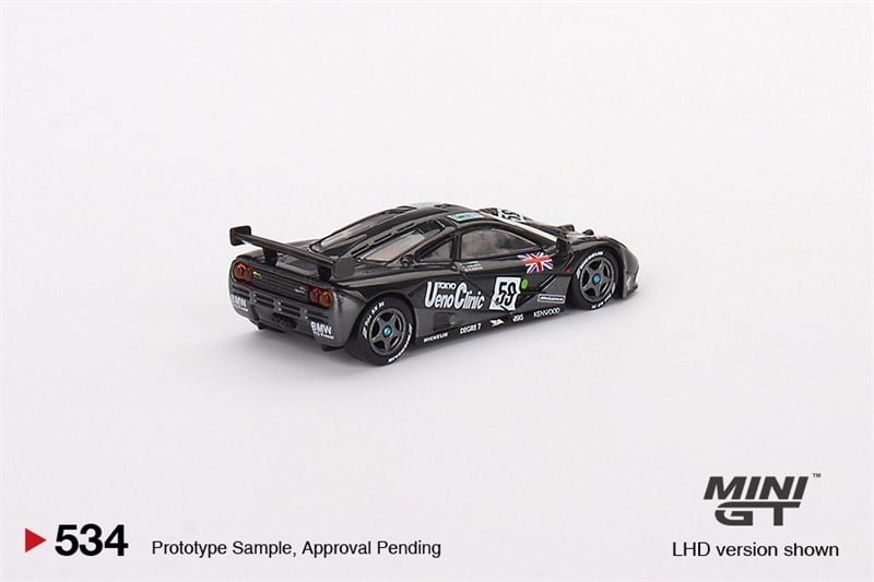 Mô hình xe McLaren F1 GTR #59 1995 Le Mans 24Hr Winner tỉ lệ 1:64 MiniGT MGT00534