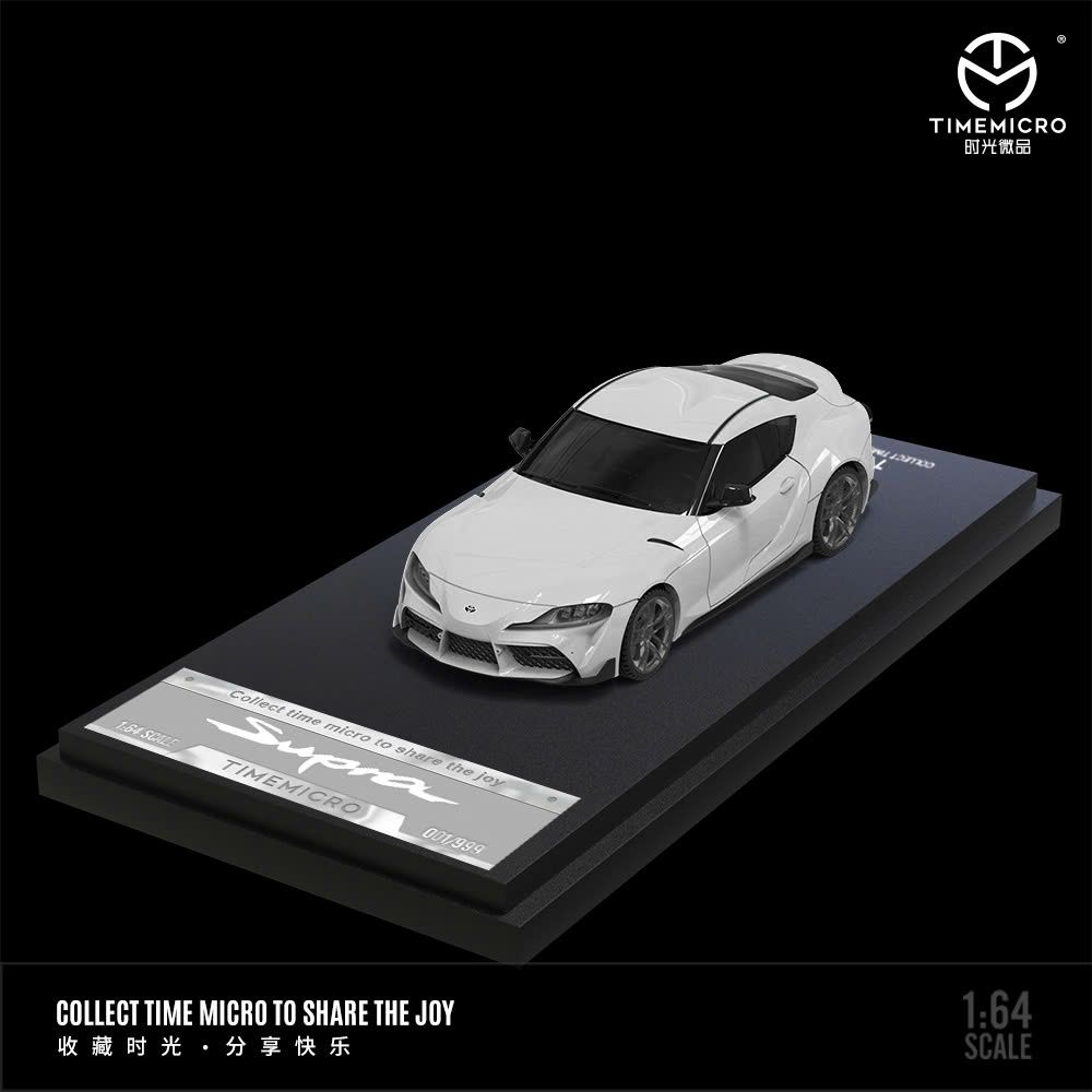 Mô hình xe Toyota A90 solid color simulation Limited Edition 999pcs tỉ lệ 1:64 Time micro TM647402