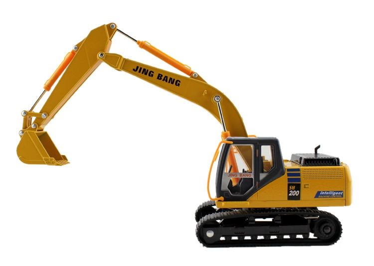 Mô hình xe xúc đất tỉ lệ 1:50 Jing Bang 8176