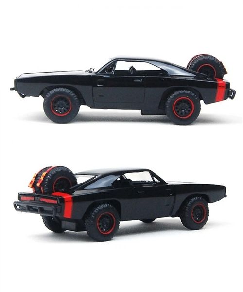 Mô hình xe Dodge Charger Dom's 70 R/T Off road Black Japan Fast & Furious tỉ lệ 1:32 Jada 24075