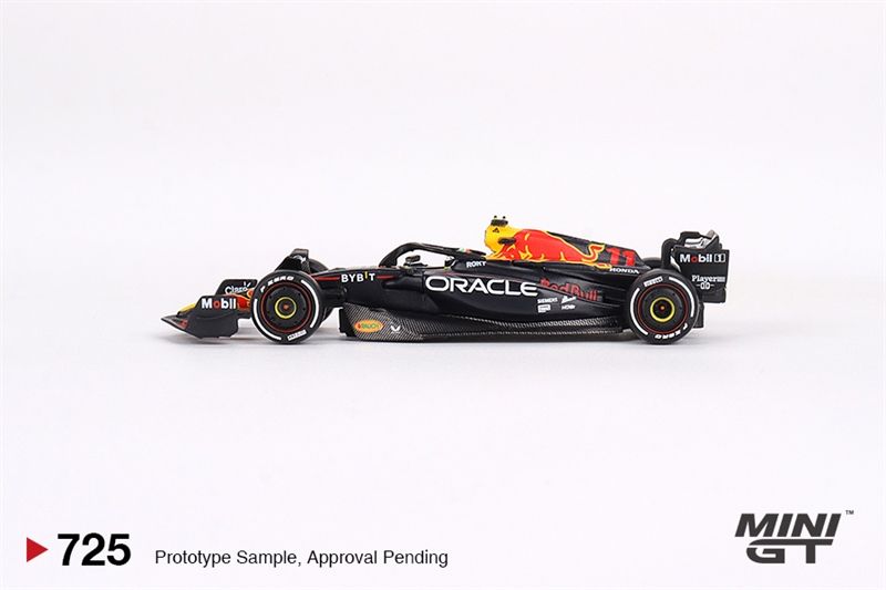 Mô hình xe Oracle Red Bull Racing RB19 #11 Sergio Pérez 2023 F1 2023 Saudi Arabian GP Winner tỉ lệ 1:64 MINIGT MGT00725-MJ