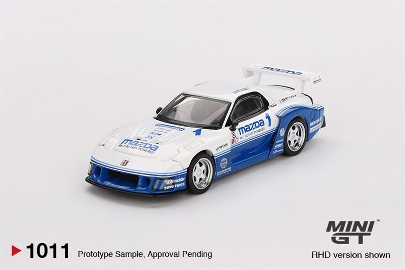 Mô hình xe MAZDA RX-7 LB-Super Silhouette IMSA tỉ lệ 1:64 MiniGT MGT01011