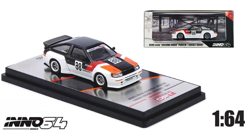 Mô hình xe Toyota AE86 Levin