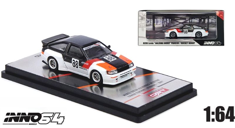  Mô hình xe Toyota AE86 Levin 