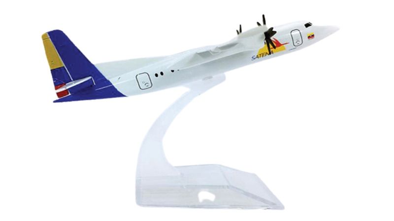 Mô hình máy bay cánh quạt ATR72-60 Columbia Avianca Satena FK50 16cm MB16155