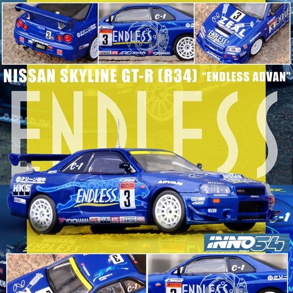 Mô hình xe Nissan Skyline GT-R (R34) #3