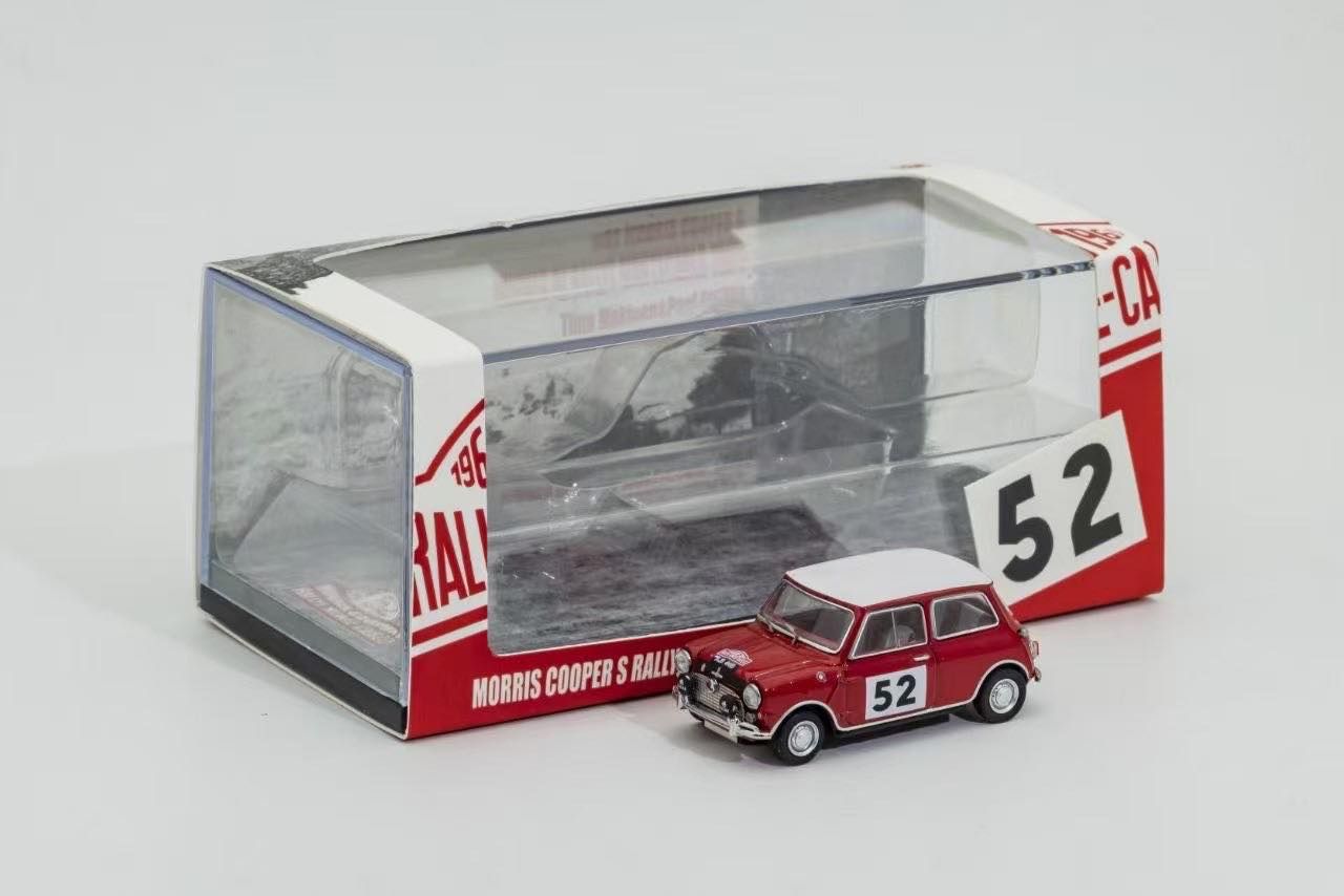 Mô hình xe Mini Cooper S Rally Automobile Monte-Carlo series tỉ lệ 1:64 GCD x Rally OT64255