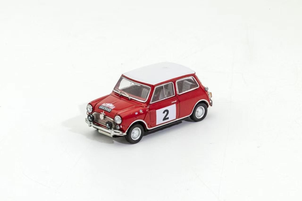 Mô hình xe Mini Cooper S Rally Automobile Monte-Carlo series tỉ lệ 1:64 GCD x Rally OT64255
