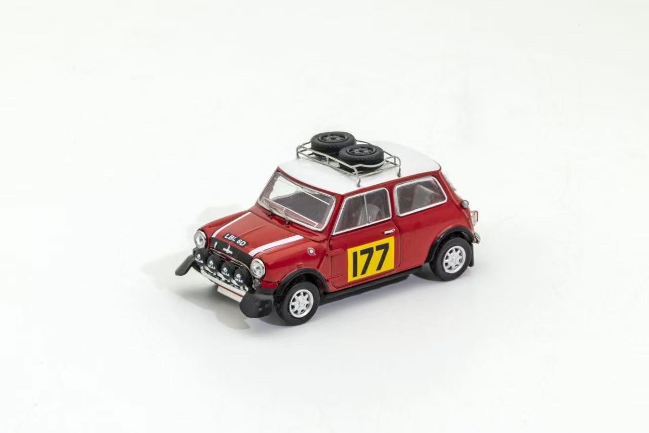 Mô hình xe Mini Cooper S Rally Automobile Monte-Carlo series tỉ lệ 1:64 GCD x Rally OT64255