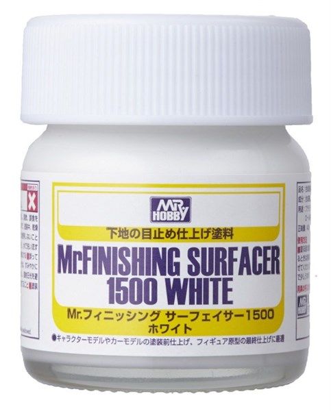 Lacquer sf-291 sơn lót mô hình mr.surfacer màu trắng 1500 sf-291 40ml Mr.Hobby SF291