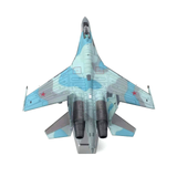  Mô hình máy bay chiến đấu Russia Su-35 BBC POCCNN - ĐẾ KIM LOẠI tỉ lệ 1:100 Ns models MBQS013 