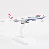  Mô hình máy bay Anh Quốc British Airways Boeing B787 có bánh xe 20cm MB20066 