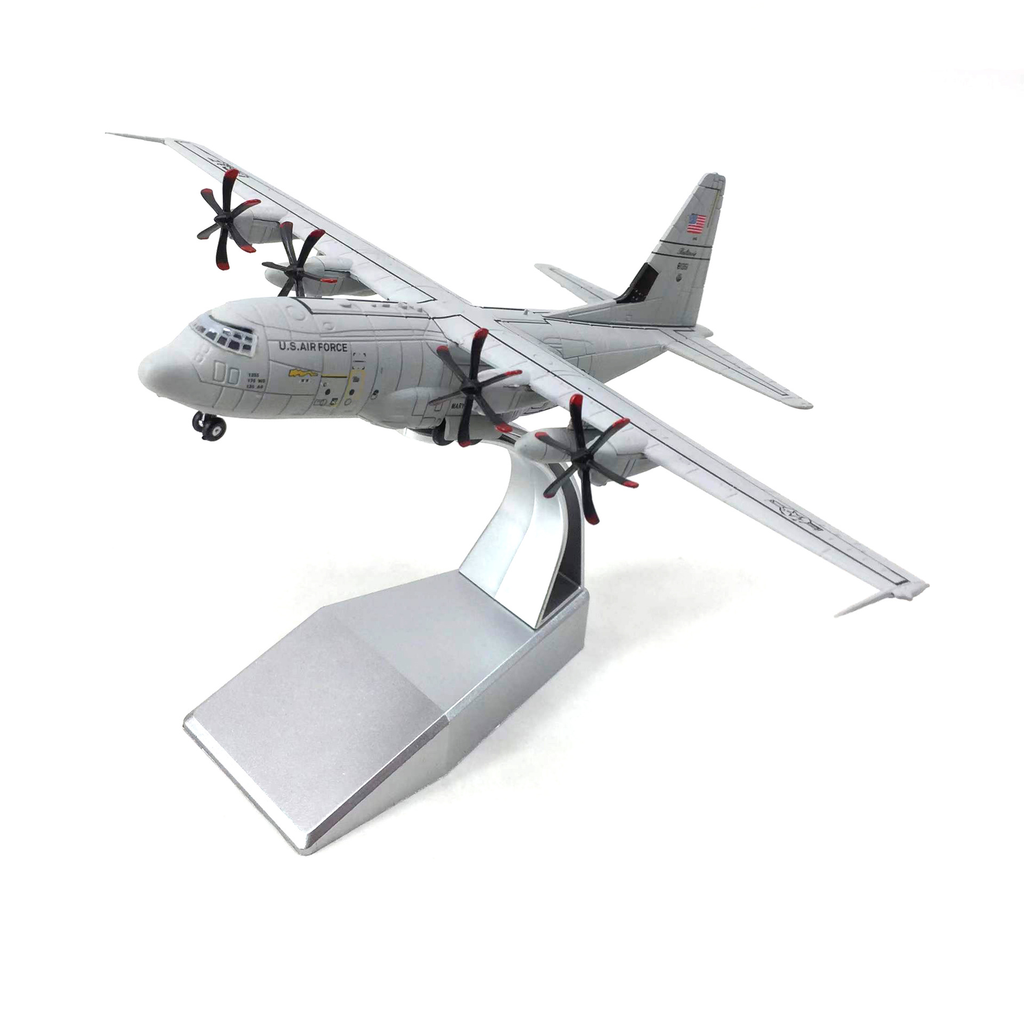 Mô hình máy bay vận tải quân sự C-130 U.S.AIR FORCE USAF AMERICA tỉ lệ 1:200 Ns models MBQS022