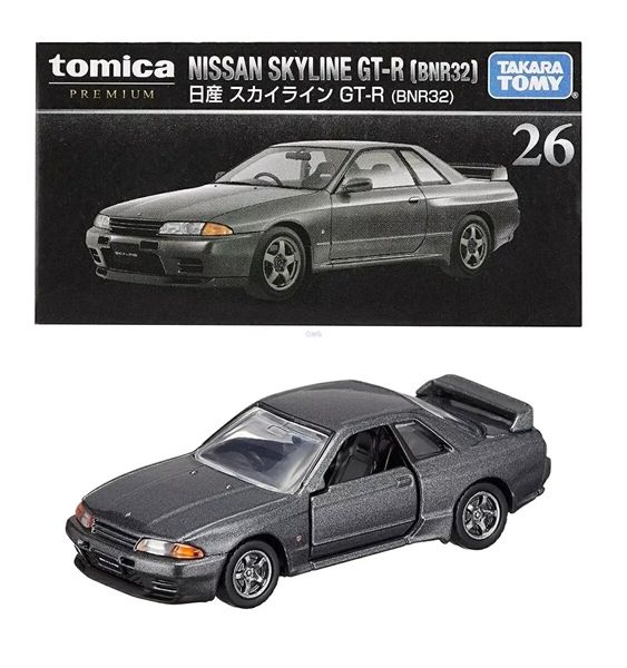 Mô hình xe Nissan Skyline GTR R32 ( BNR32 ) No.26 tỉ lệ 1:64 Tomica Premium 108924