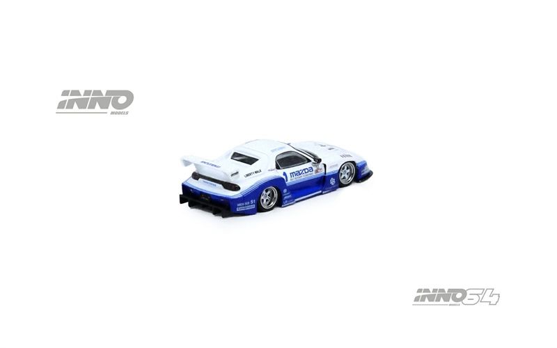 Mô hình xe Mazda RX7 (FD3S) LB-Super Silhouette Hong Kong Toy Car Salon 2024 tỉ lệ 1:64 Inno64 model