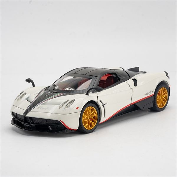 Mô hình xe Pagani Huayra Dinastia phun khói - đánh lái được - full open tỉ lệ 1:24 Chezhi OT479
