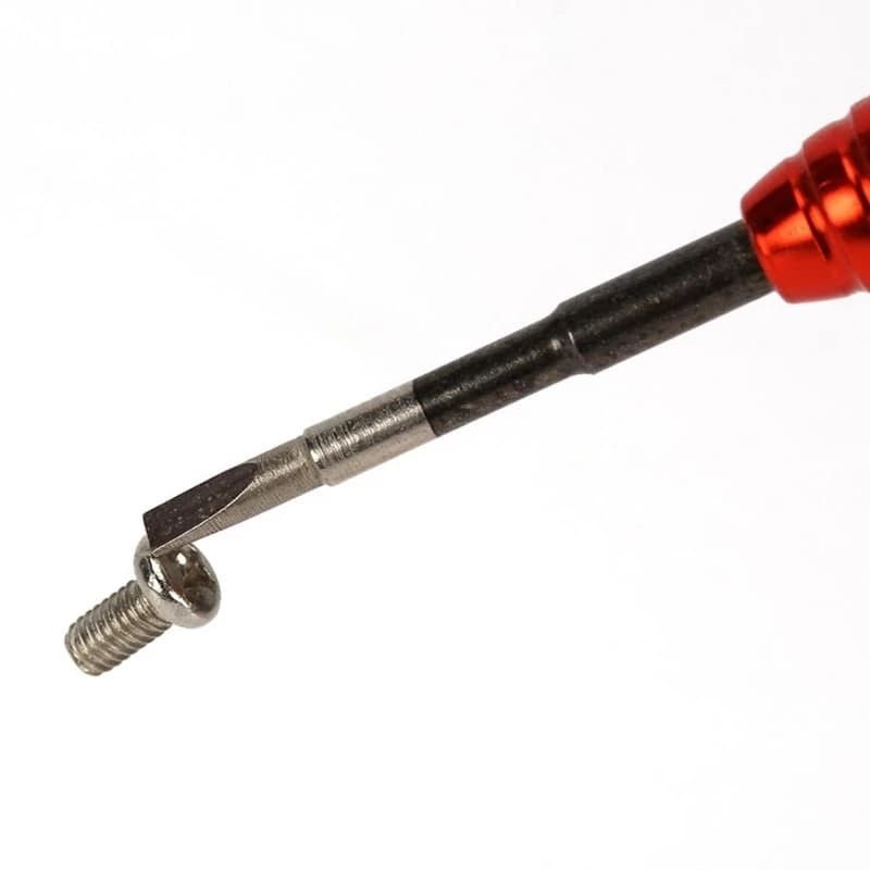 Dụng cụ tua vít sửa chữa mô hình, linh kiện điện tử chuyên dụng 0.6mm bằng hợp kim nhôm có nam châm PK361