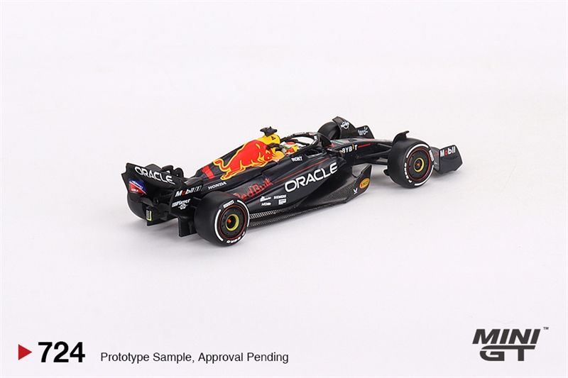 Mô hình xe Oracle Red Bull Racing RB19 #1 Max Verstappen 2023 F1 2023 Bahrain GP Winner tỉ lệ 1:64 MINIGT MGT00724-CH