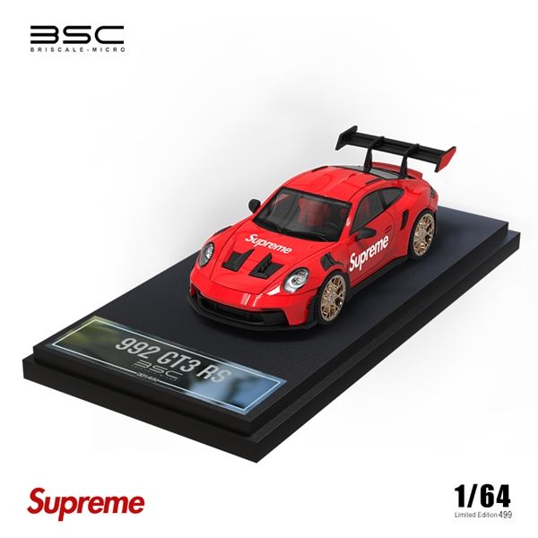 Mô hình xe Porsche 911 (992) GT3RS Supreme tỉ lệ 1:64 Briscale Micro BSC BSC644626