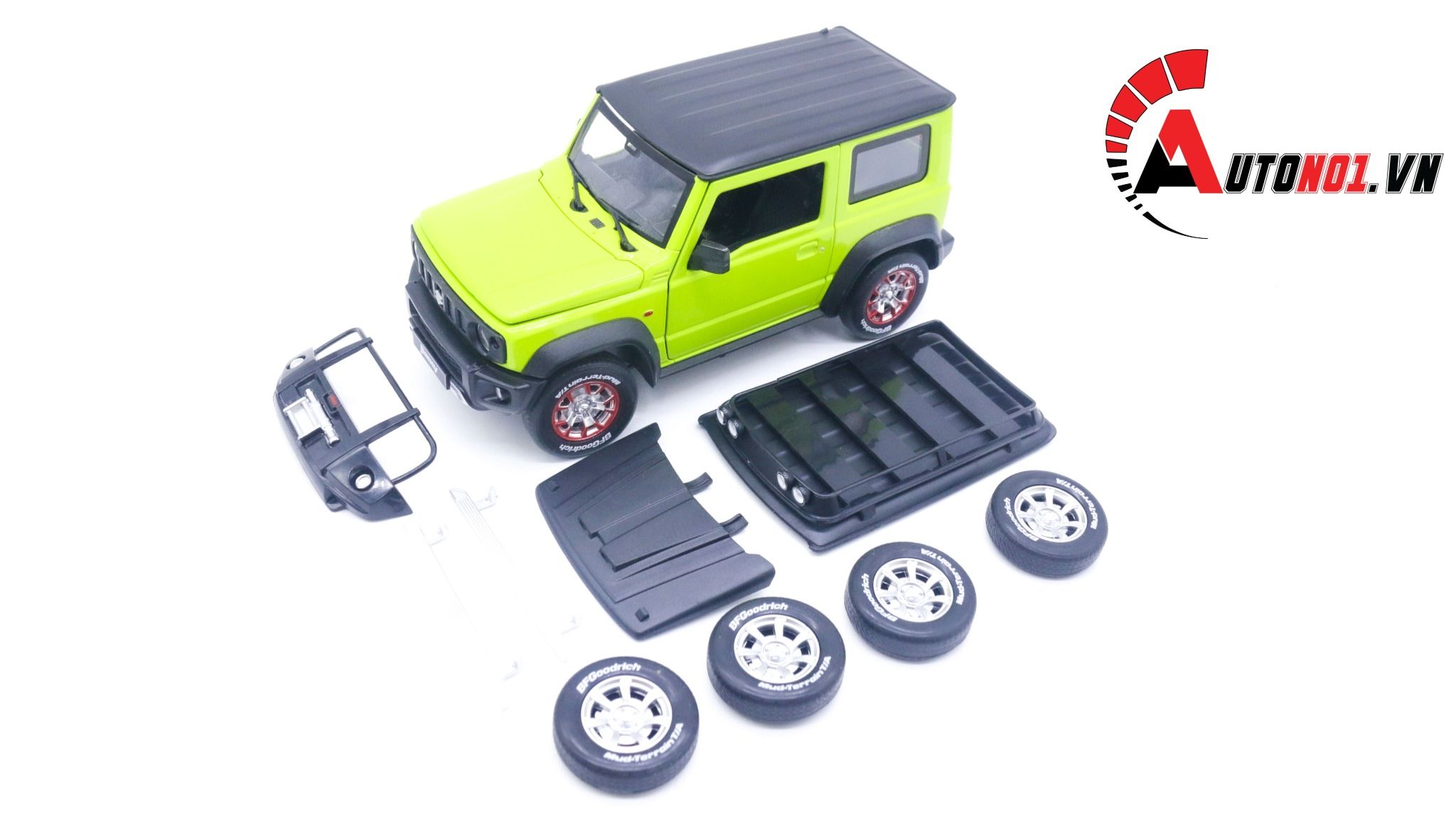 Mô hình xe Suzuki Jimny SUV địa hình 1:18 CCA OT134
