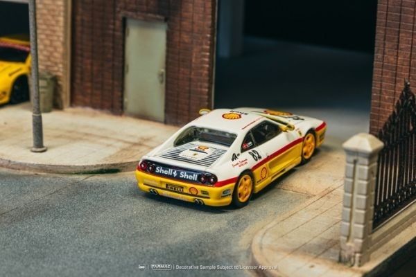 Mô hình xe Ferrari F355 Challenge Ferrari F355 Challenge 1999 tỉ lệ 1:64 Tarmac Works T64-083-99CHA82