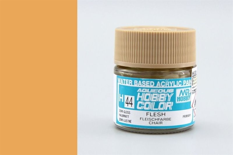 Acrylic H44 Flesh sơn mô hình màu da 10ml Mr.Hobby H44