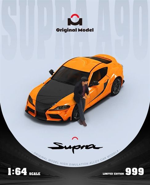 Mô hình xe Toyota Supra Speed and Passion Coating tỉ lệ 1:64 Original Model OM647401