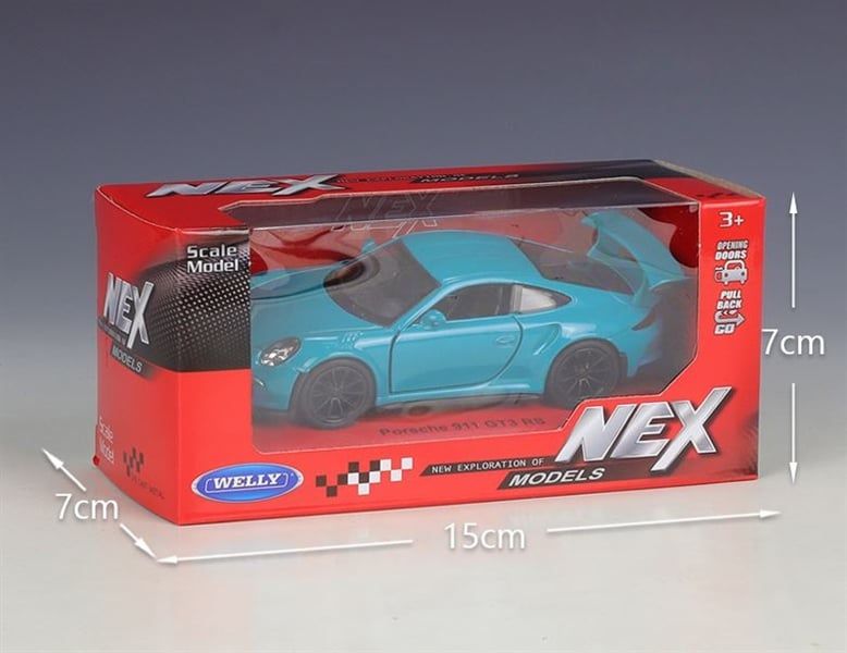 Mô hình xe Porsche 911 GT3 RS 2016 tỉ lệ 1:36 Welly 8195