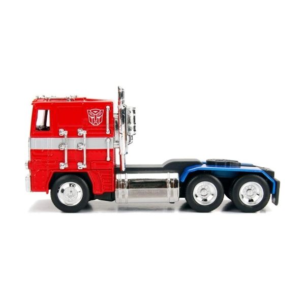 Mô hình xe tải đầu kéo Transformers Optimus Prime Autobot Truck tỉ lệ 1:32 Jada 24078