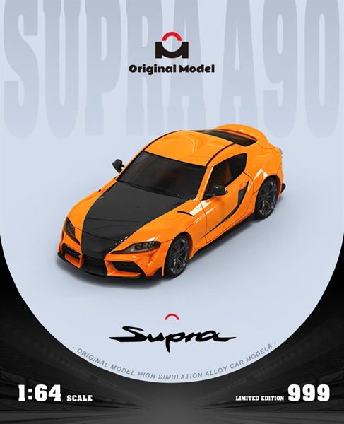 Mô hình xe Toyota Supra Speed and Passion Coating tỉ lệ 1:64 Original Model OM647401