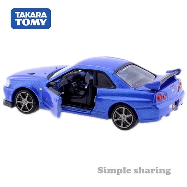 Mô hình xe Nissan Skyline GTR R34 No.11 Tỉ lệ 1:64 Tomica Premium 852728