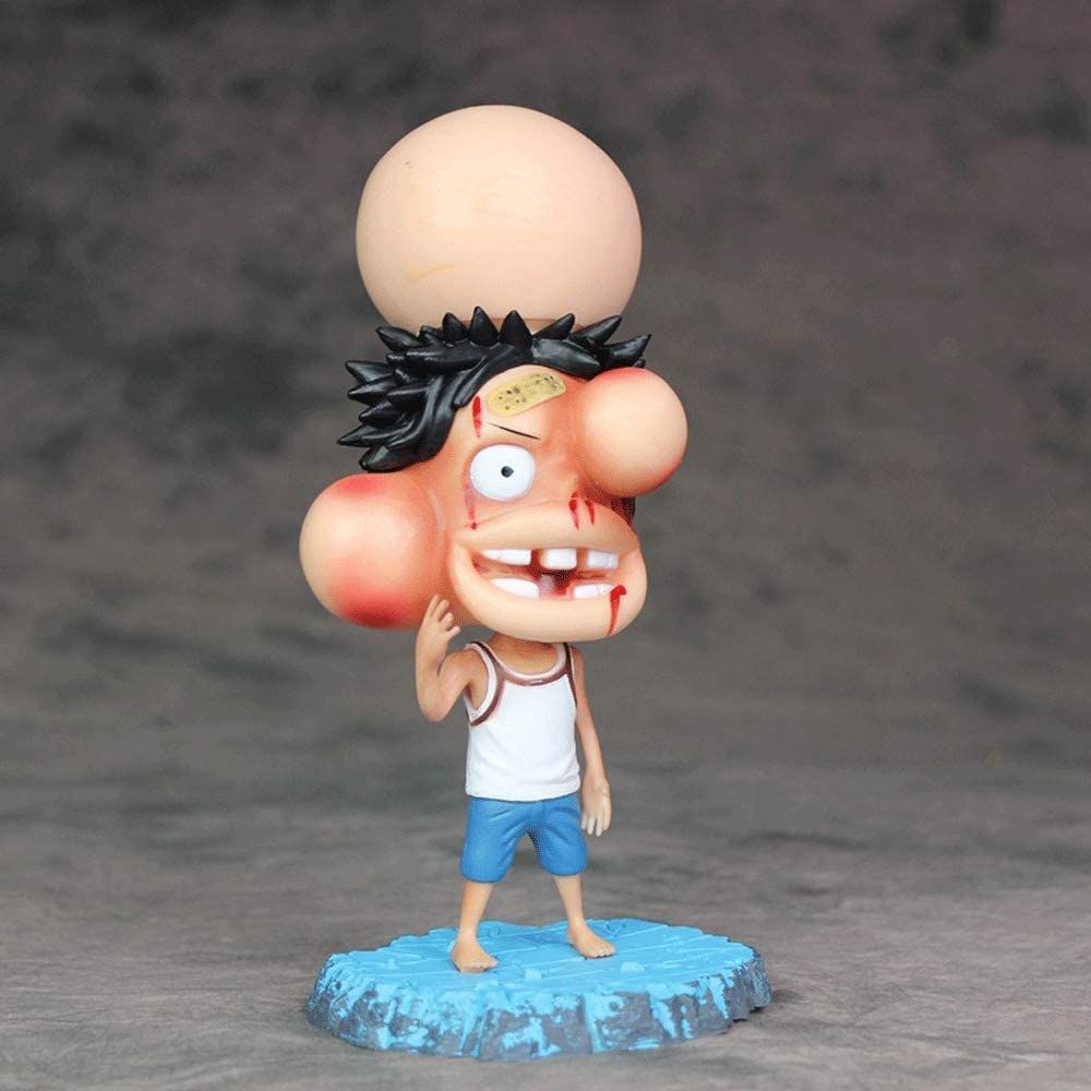 Mô hình nhân vật Onepiece Luffy mặt sưng 16cm FG115