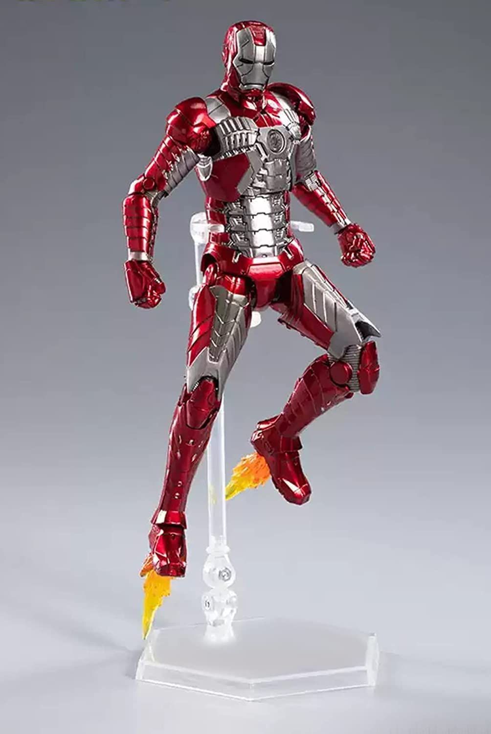 Mô hình nhân vật Marvel Iron man người sắt MK5 Mark V SHF tỉ lệ 1:10 18CM ZD Toys FG262