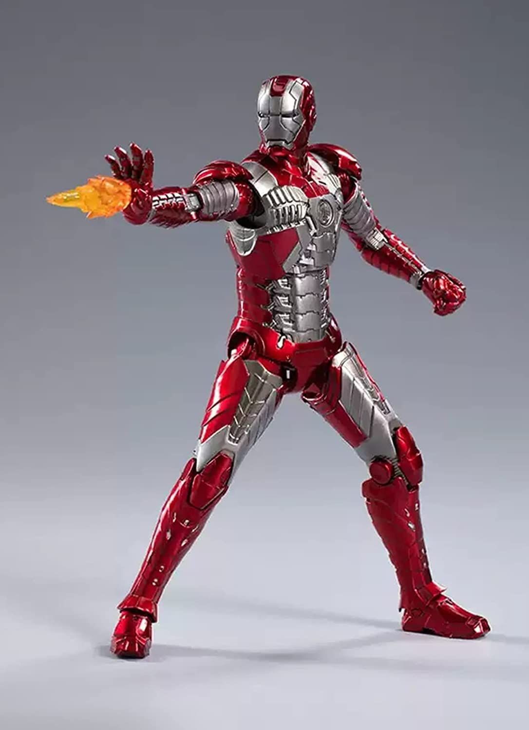  Mô hình nhân vật Marvel Iron man người sắt MK5 Mark V SHF tỉ lệ 1:10 18CM ZD Toys FG262 