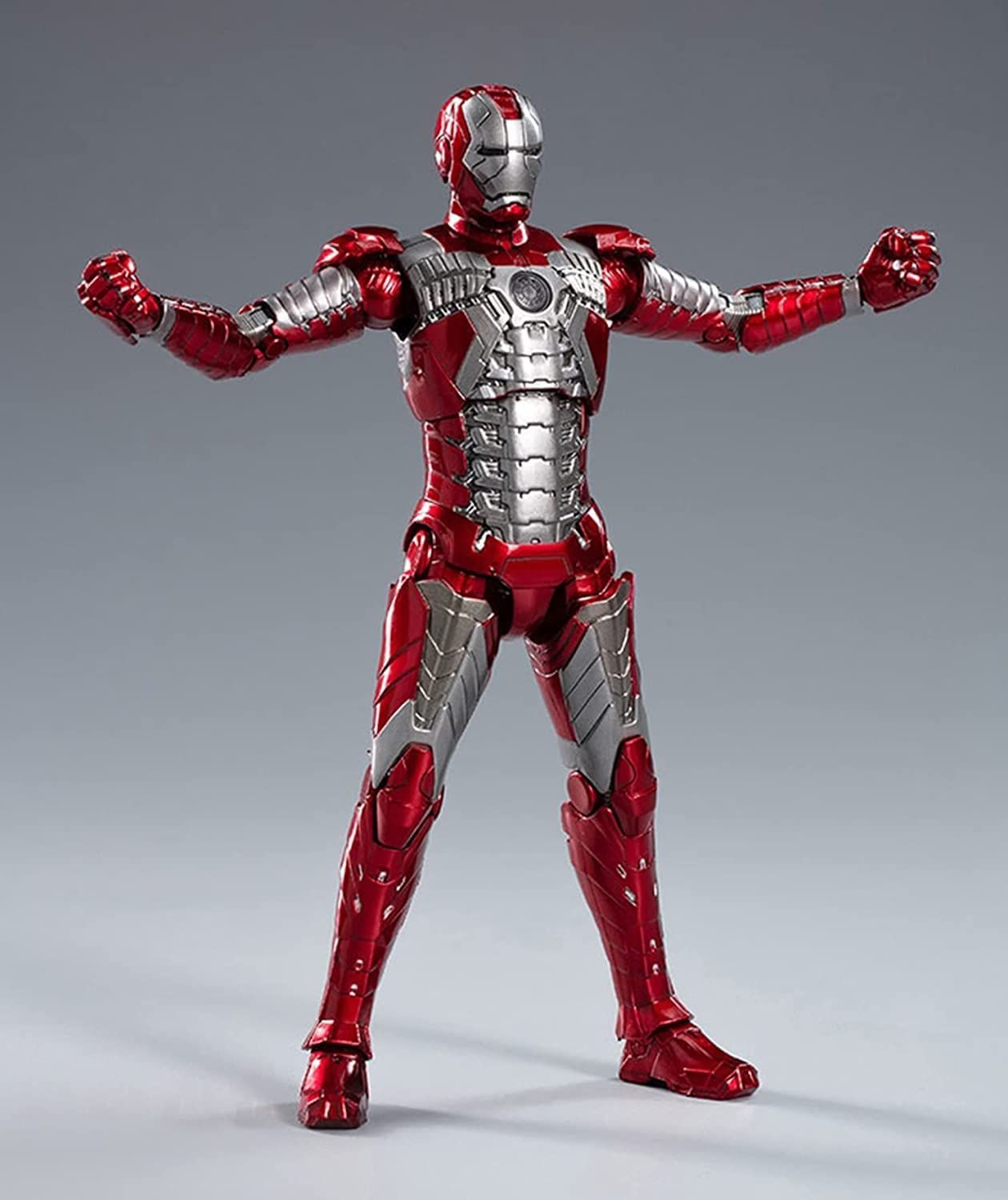 Mô hình nhân vật Marvel Iron man người sắt MK5 Mark V SHF tỉ lệ 1:10 18CM ZD Toys FG262