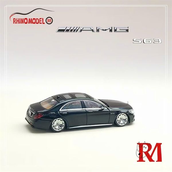 Mô hình xe Mercedes-Benz AMG S63 W222 tỉ lệ 1:64 Rhino Model OT64102