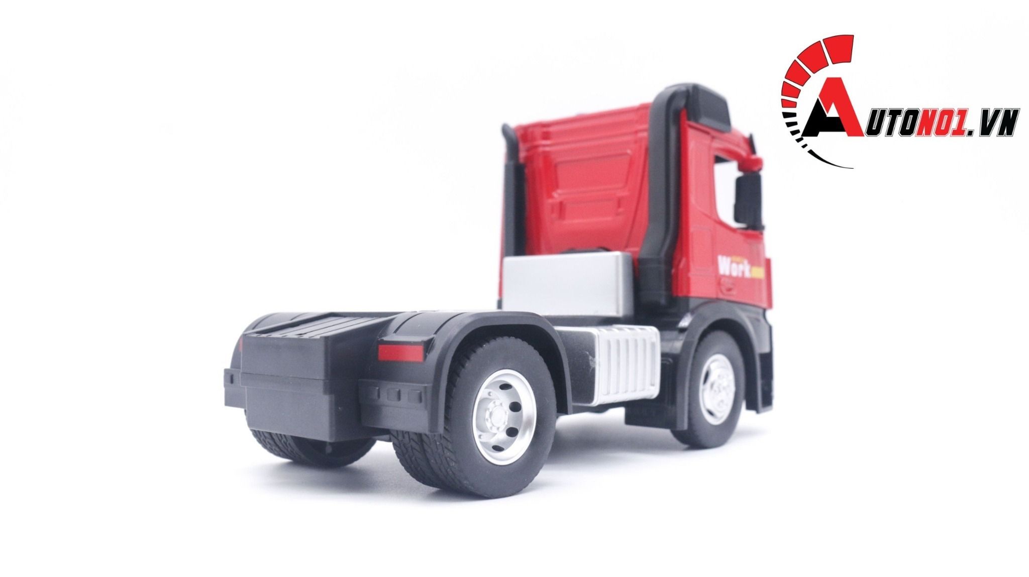  Mô hình xe container tỉ lệ 1:24 đầu kim loại - thùng xe nhựa Metal DieCast OT195 