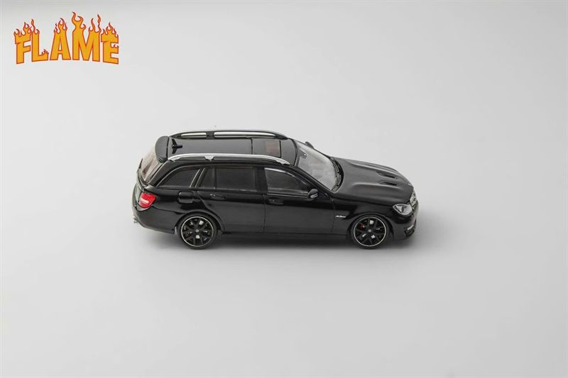 Mô hình xe Mercedes-Benz C63 AMG Edition 507 tỉ lệ 1:64 Flame Model OT64100