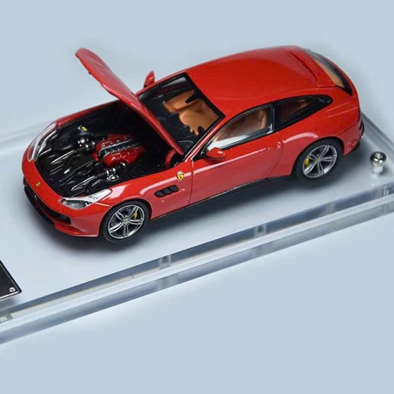 Mô hình xe Ferrari GTC4 Lusco mở được capo tỉ lệ 1:64 Phantom Knight OT64097