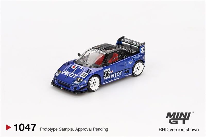 Mô hình xe Mazda AZ-1 Liberty Walk LB40 PILOT card tỉ lệ 1:64 MiniGT MGT01047-BL