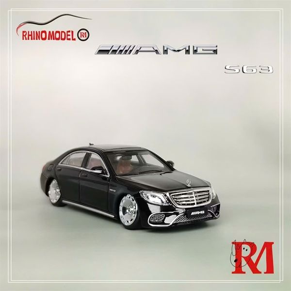 Mô hình xe Mercedes-Benz AMG S63 W222 tỉ lệ 1:64 Rhino Model OT64102